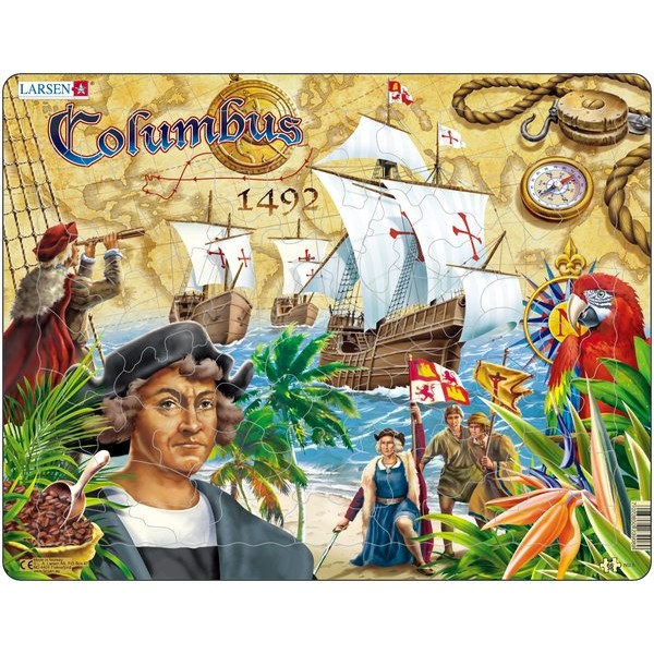 Larsen puzzle Maxi  Christopher Columbus