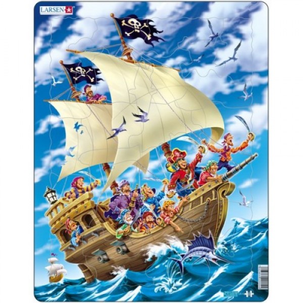 Larsen puzzle Pirāti Maxi